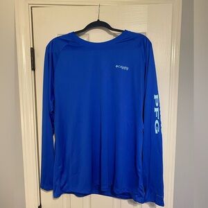 Columbia Women's - Active Dri-Fit Blue Long Sleeve Shirt